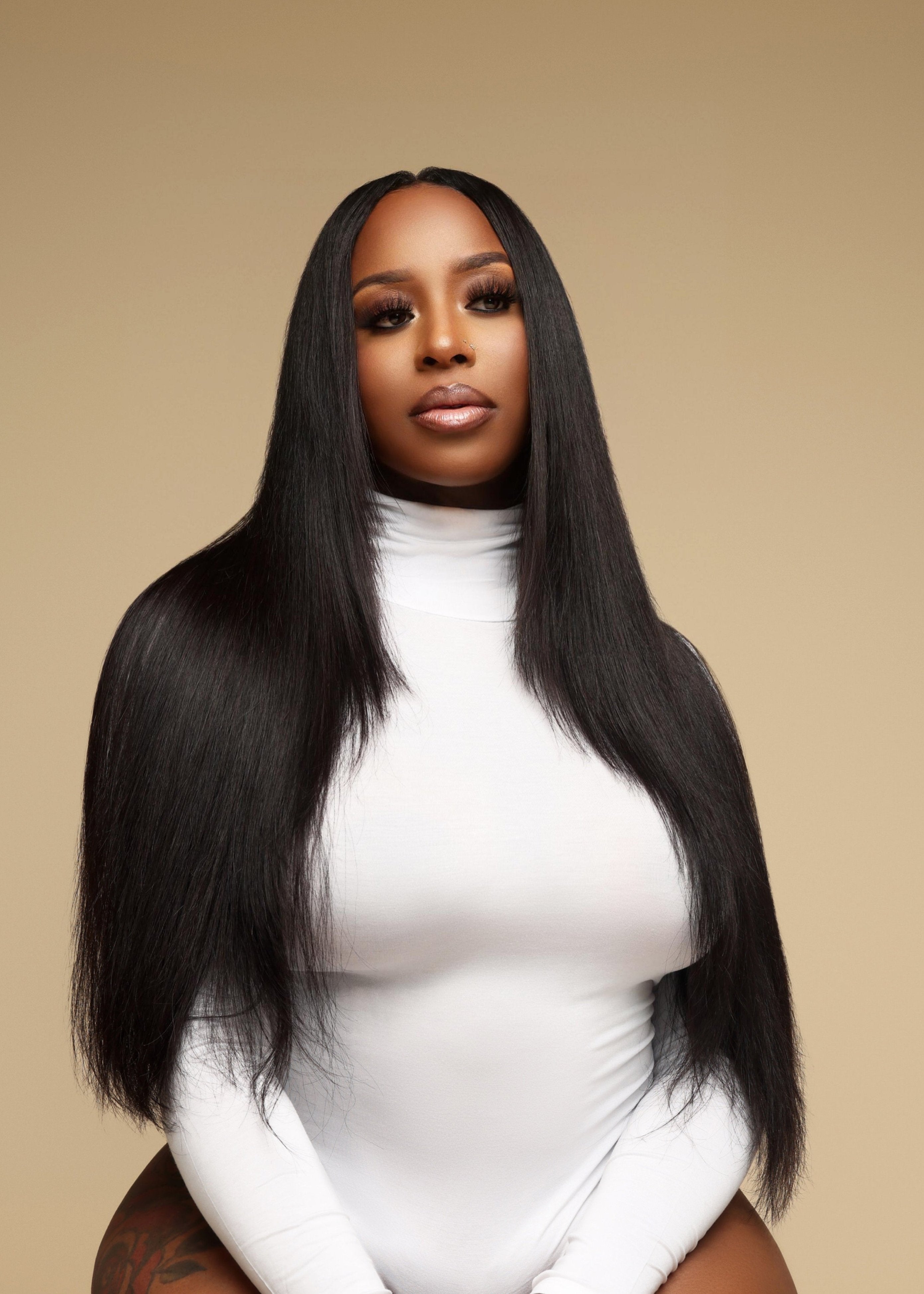B. Alise Extensions Straight Hair